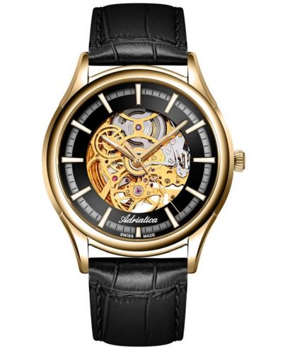 Ρολόι Ανδρικά Adriatica Classic Skeleton Automatic