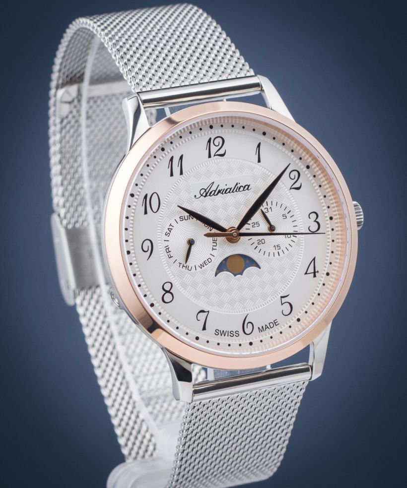 Ρολόι Ανδρικά Adriatica Moonphase