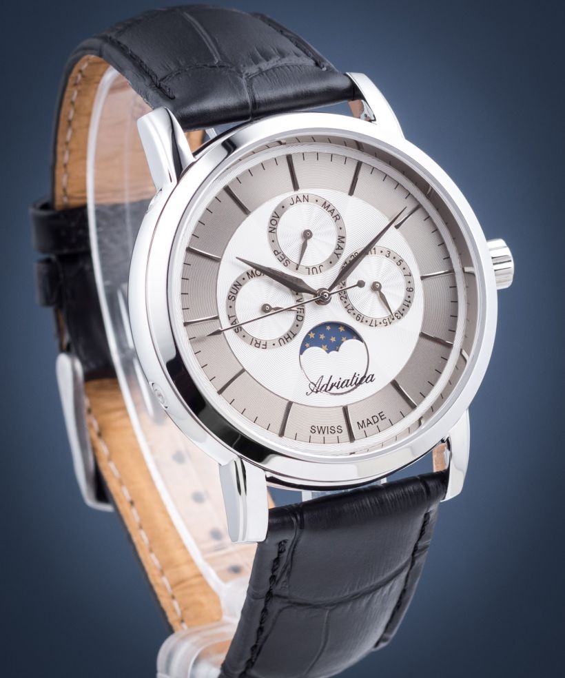 Ρολόι Ανδρικά Adriatica Moonphase