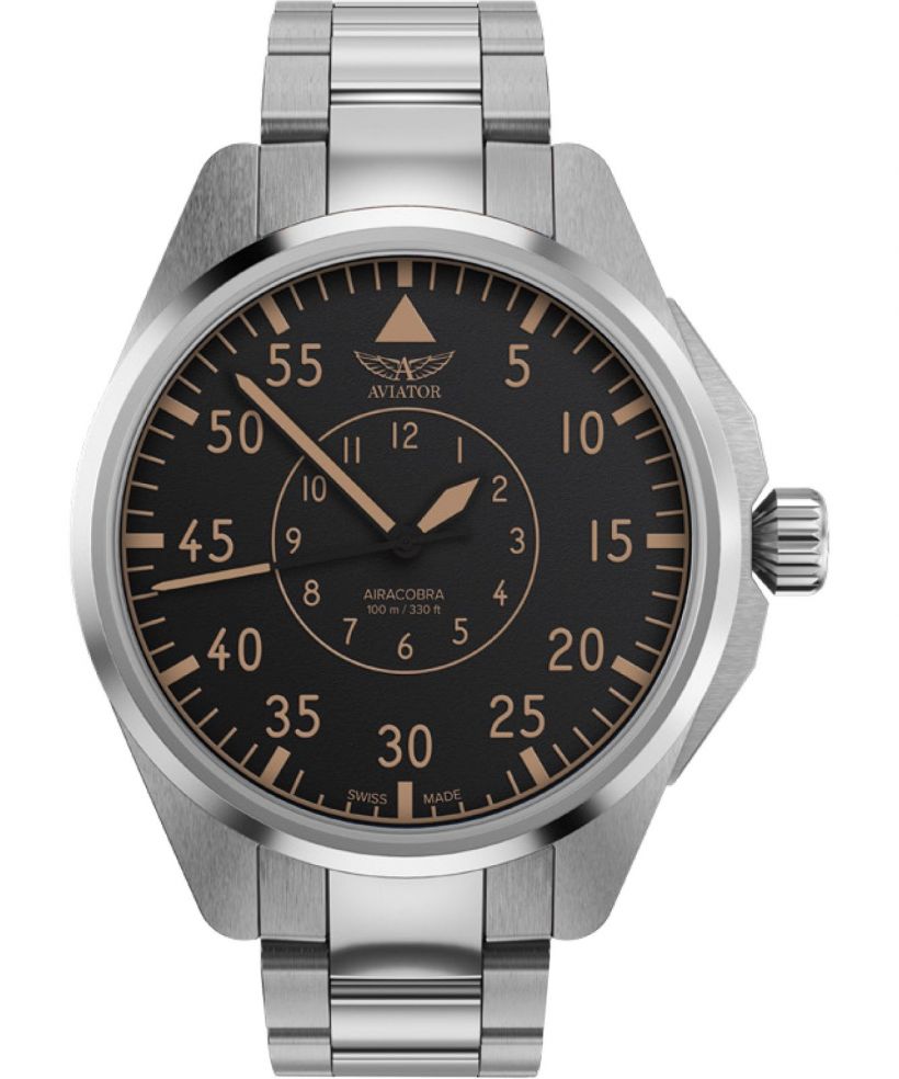 Ρολόι Ανδρικά Aviator Airacobra 43 Heritage Automatic
