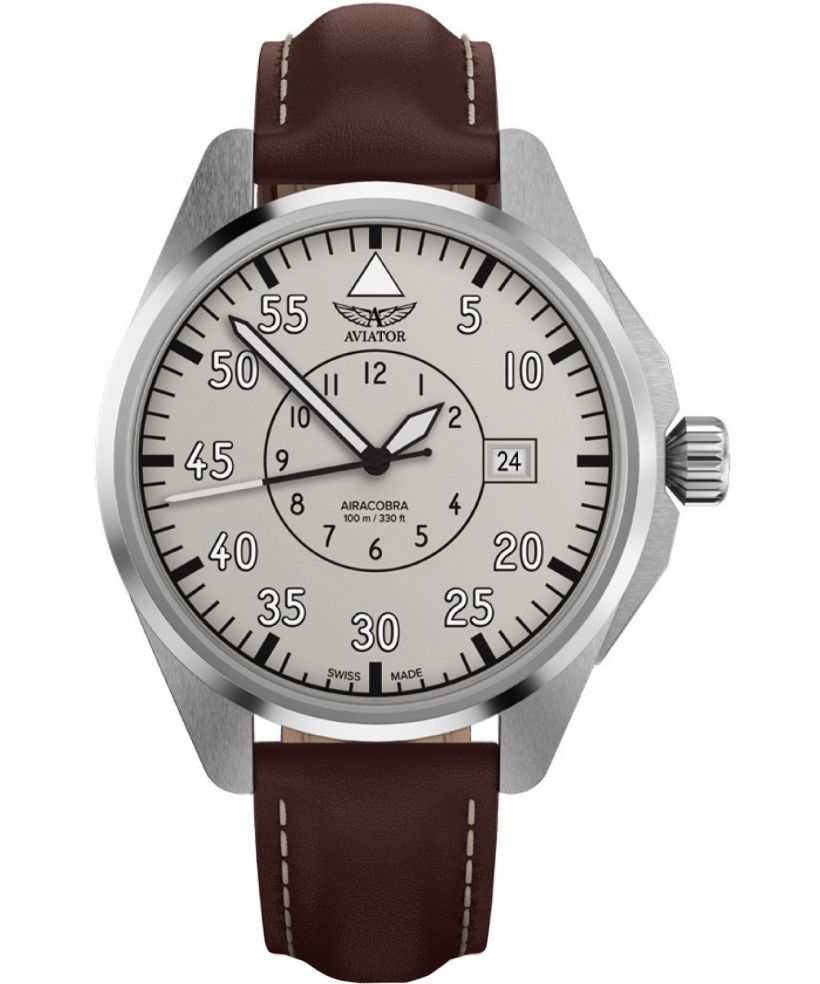 Ρολόι Ανδρικά Aviator Airacobra 43 Heritage Automatic