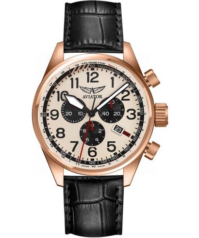 Ρολόι Ανδρικά Aviator Airacobra Chronograph