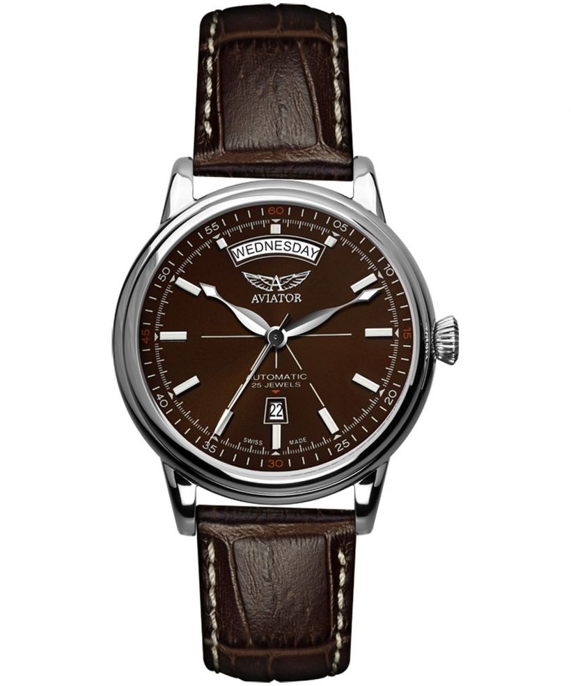 Ρολόι Ανδρικά Aviator Douglas Day-Date Automatic Limited Edition