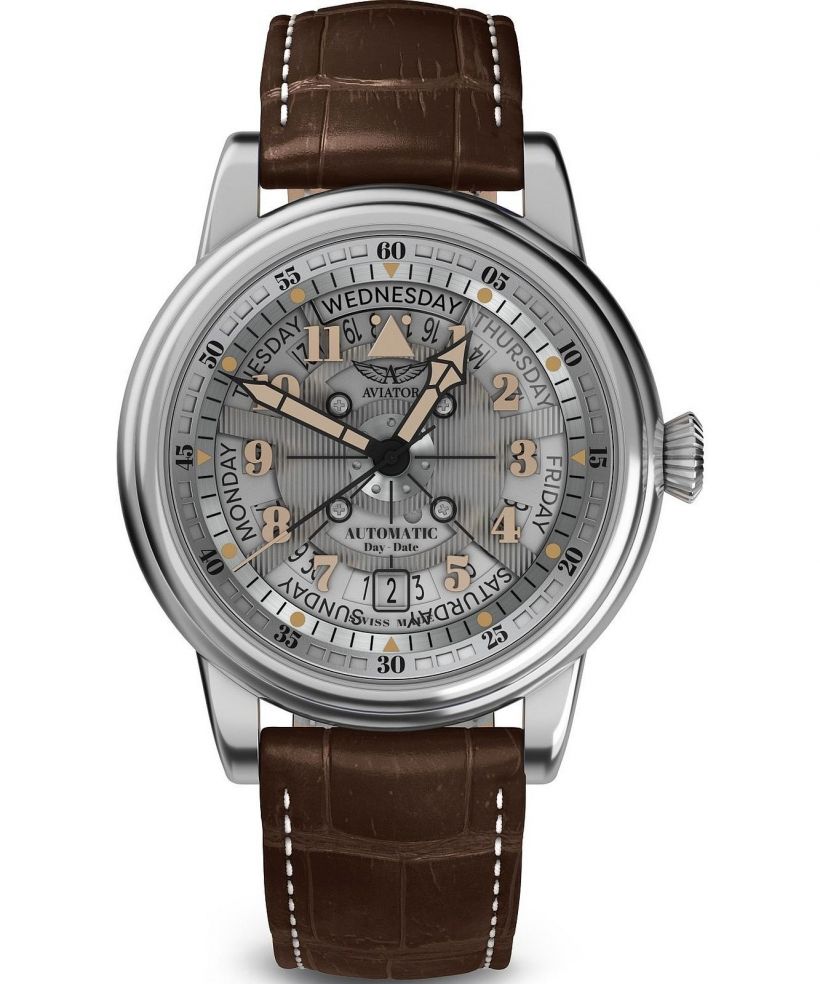 Ρολόι Ανδρικά Aviator Douglas Day-Date Meca 41