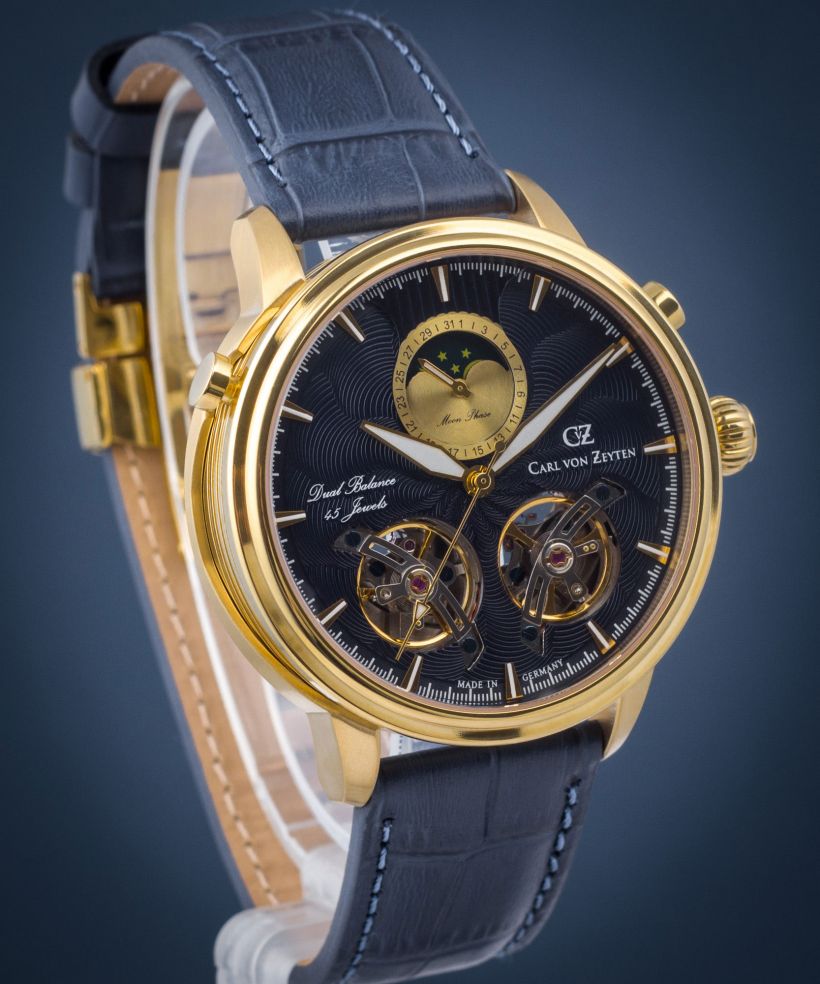 Ρολόι Ανδρικά Carl von Zeyten Durbach Twin Balance Automatic