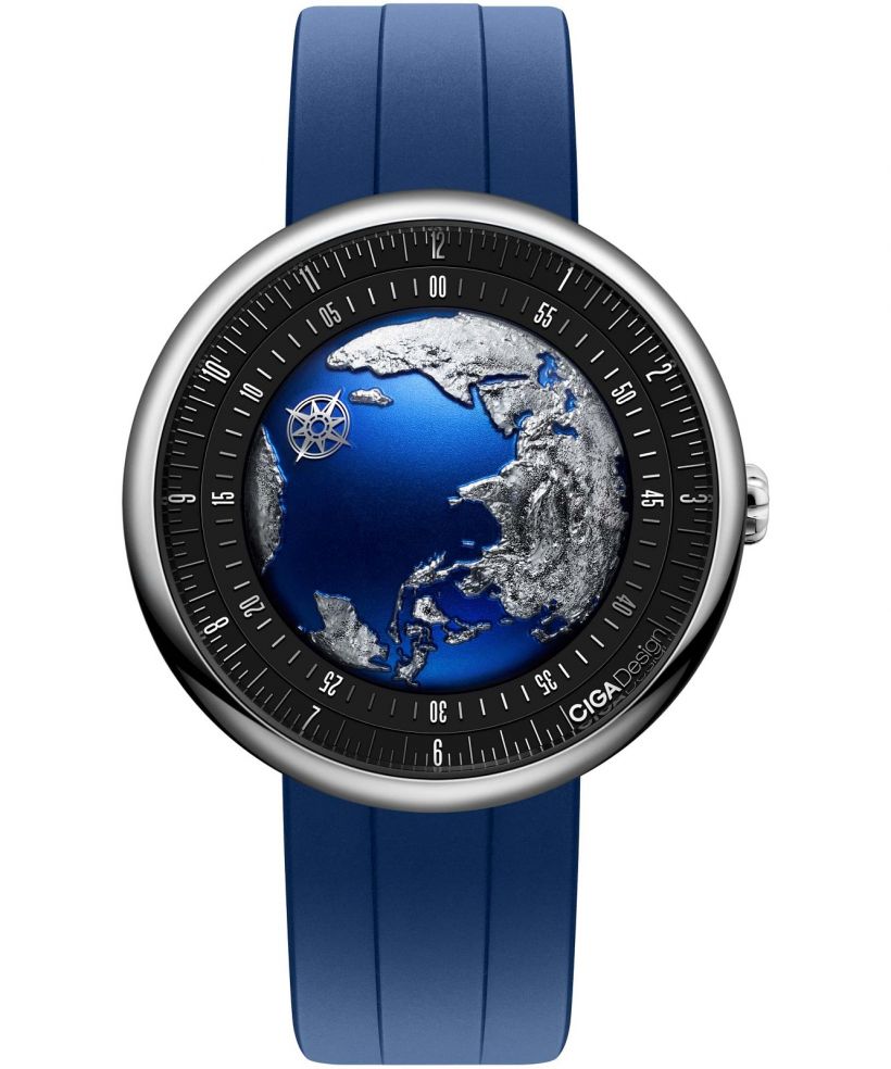 Ρολόι Ανδρικά Ciga Design U Series Blue Planet II Titanium Automatic GPHG 2021