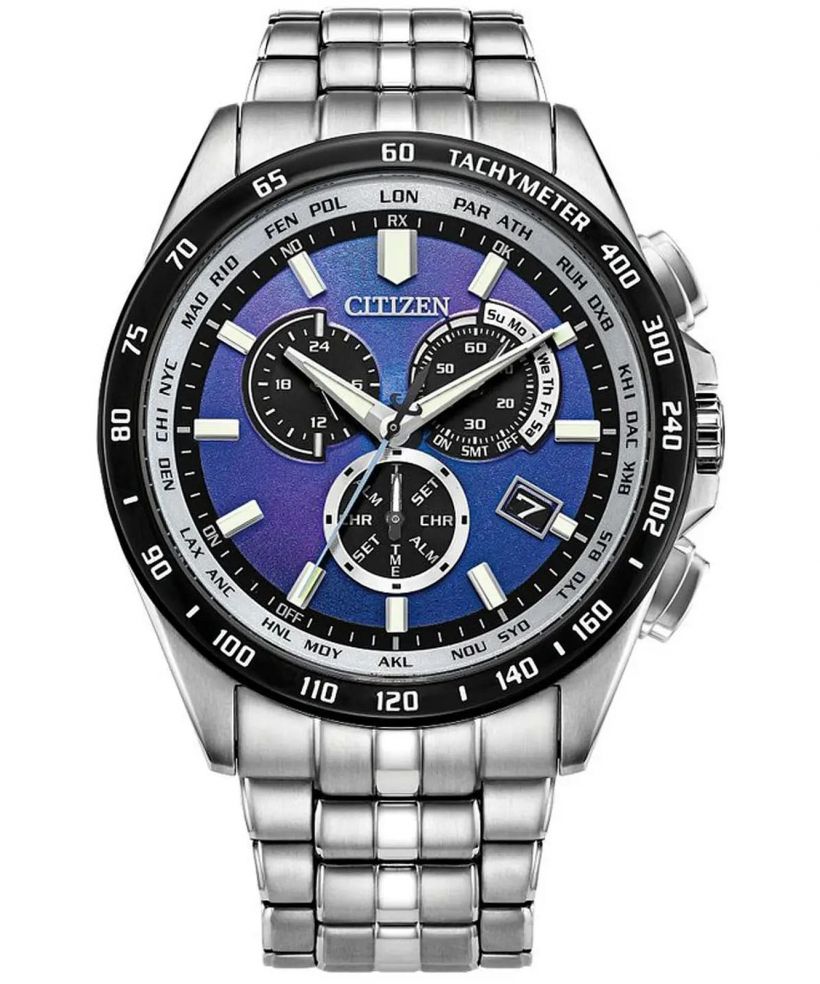 Ρολόι Ανδρικά Citizen Radio Controlled Unite With Blue Chronograph Solar Limited Edition