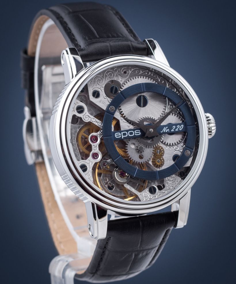 Ρολόι Ανδρικά Epos Oeuvre d'Art Verso Skeleton Limited Edition