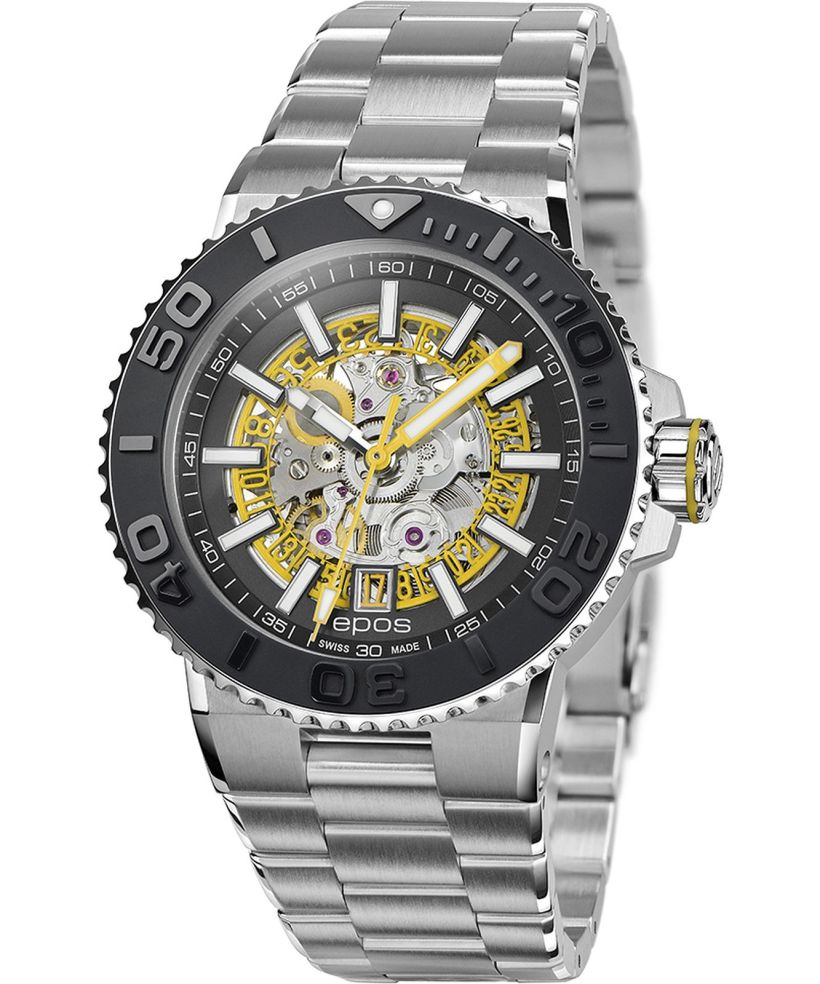 Ρολόι Ανδρικά Epos Sportive Diver Skeleton Automatic
