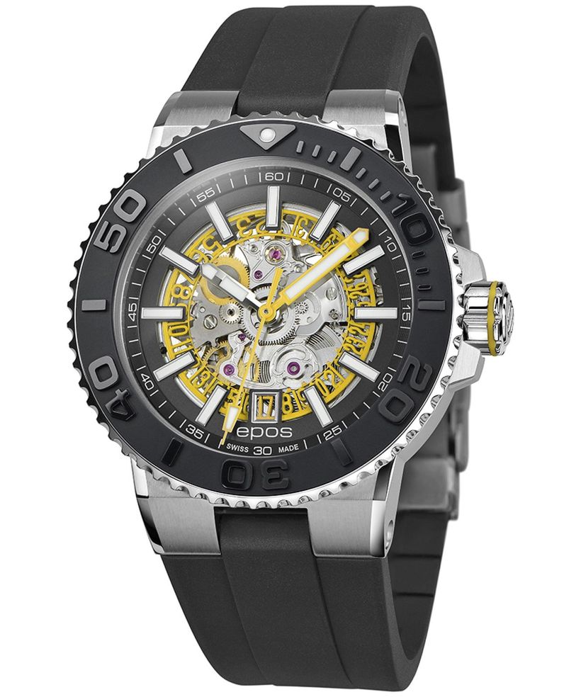 Ρολόι Ανδρικά Epos Sportive Diver Skeleton Automatic