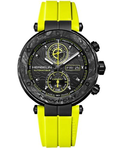 Ρολόι Ανδρικά Herbelin Newport Carbon Chronograph Titanium Automatic Limited Edition