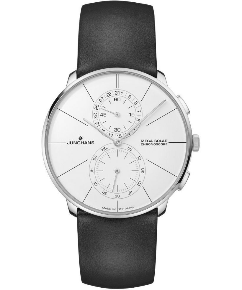 Ρολόι Ανδρικά Junghans Meister fein Chronoscope MEGA Solar