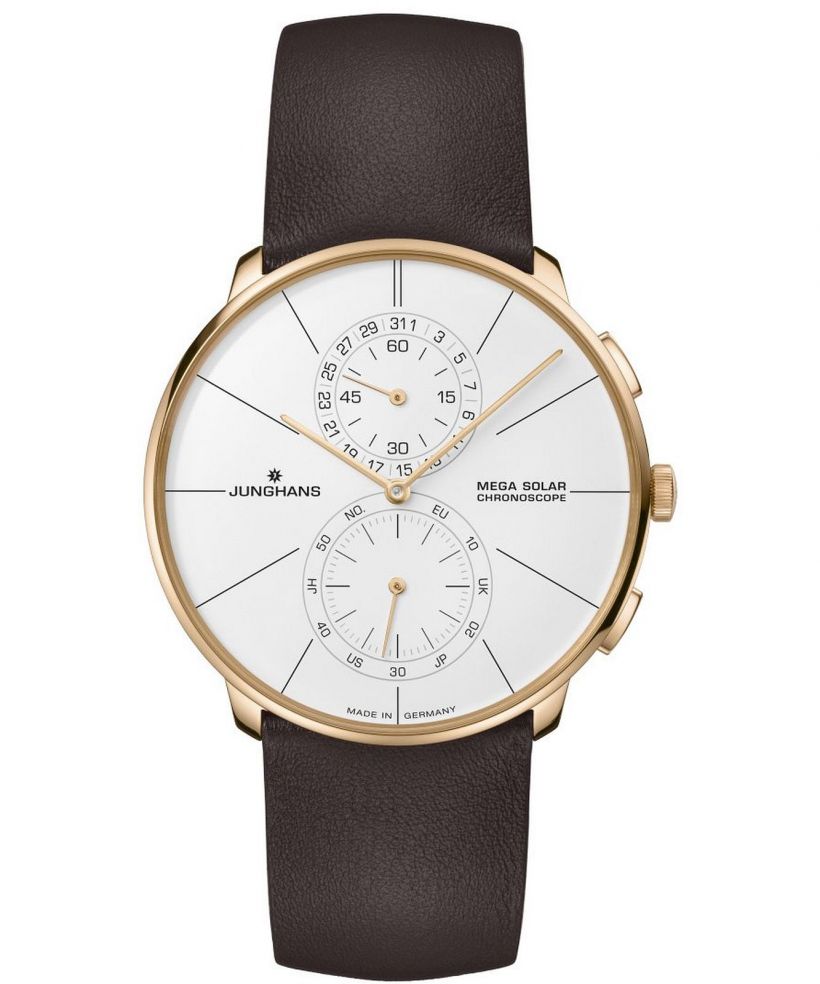 Ρολόι Ανδρικά Junghans Meister fein Chronoscope MEGA Solar