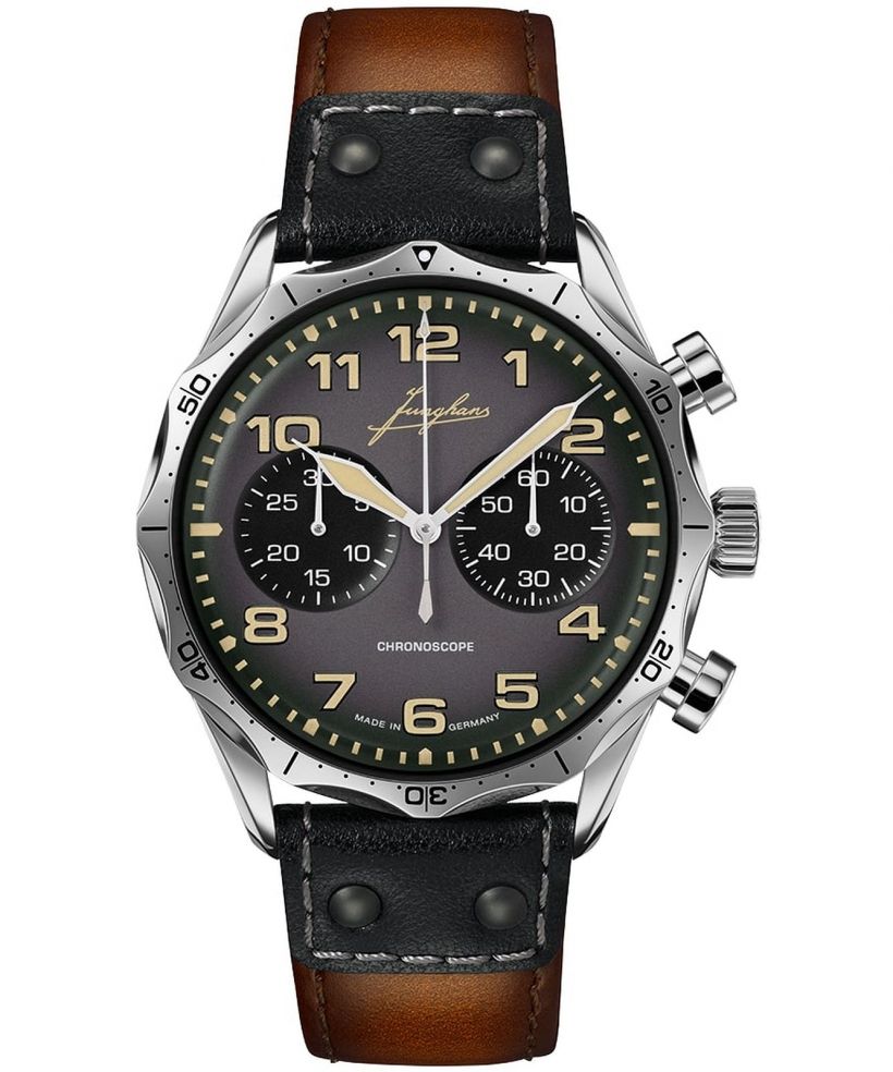 Ρολόι Ανδρικά Junghans Pilot Chronoscope