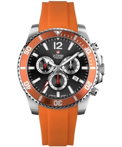 Ρολόι Ανδρικά Le Temps Swiss Naval Patrol Chronograph