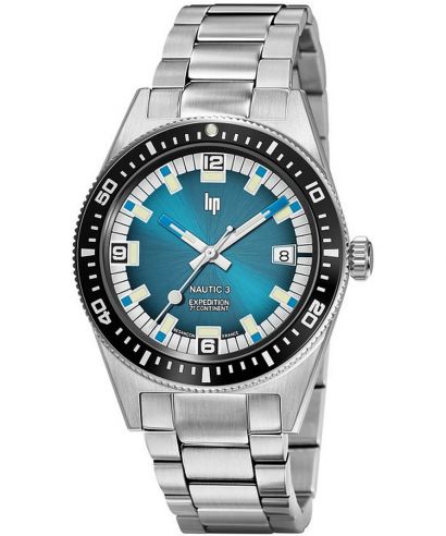Ρολόι Ανδρικά Lip Nautic 3 Automatique 7E Continent Limited Edition