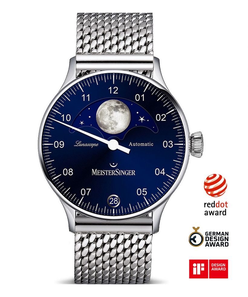 Ρολόι Ανδρικά Meistersinger Lunascope Automatic
