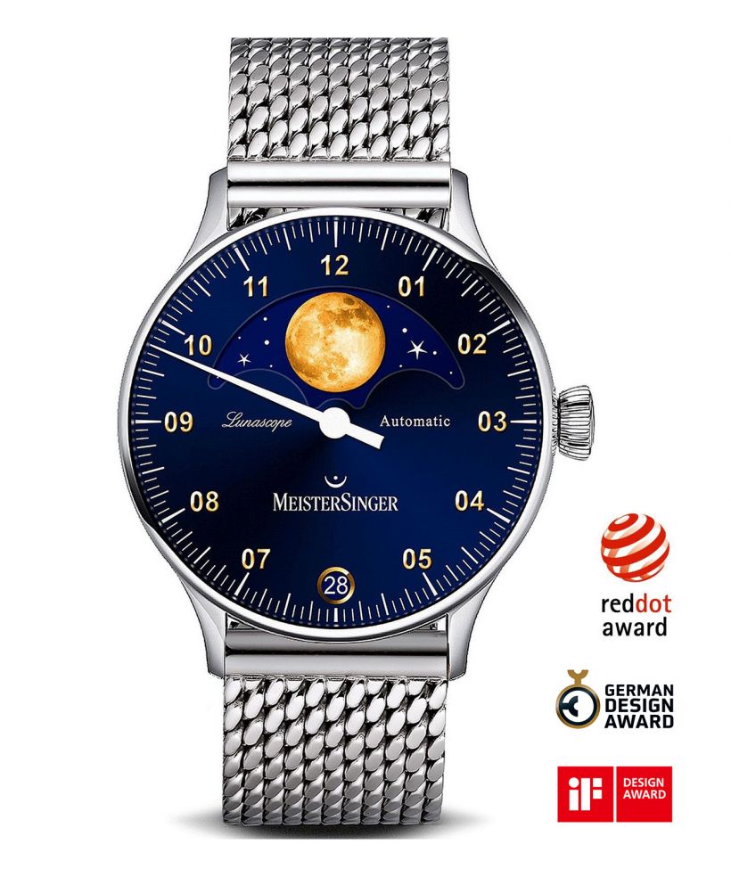 Ρολόι Ανδρικά Meistersinger Lunascope Automatic