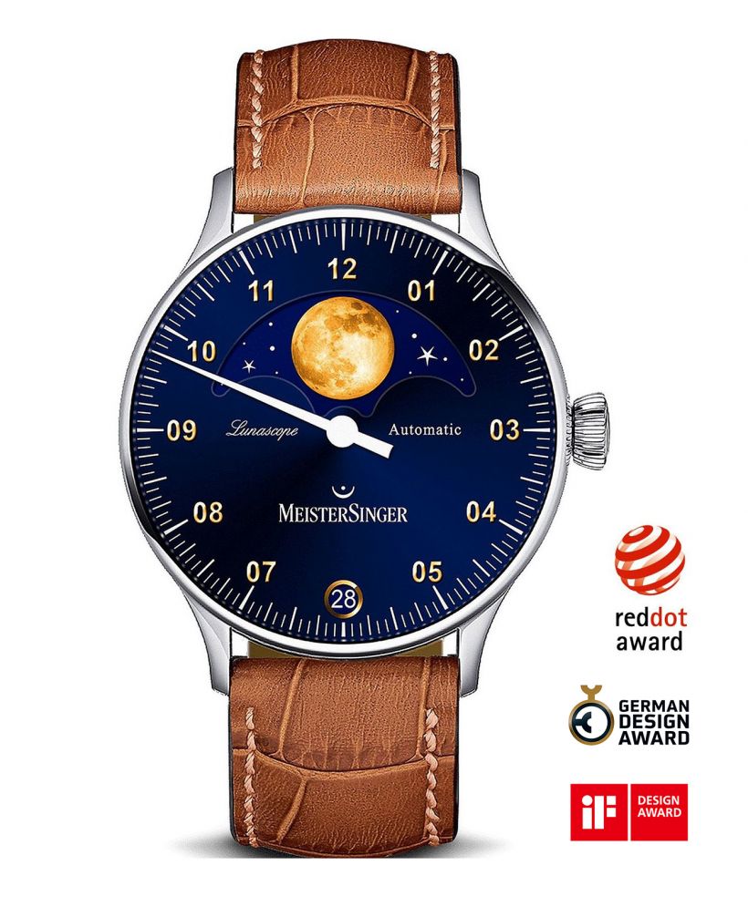 Ρολόι Ανδρικά Meistersinger Lunascope Automatic
