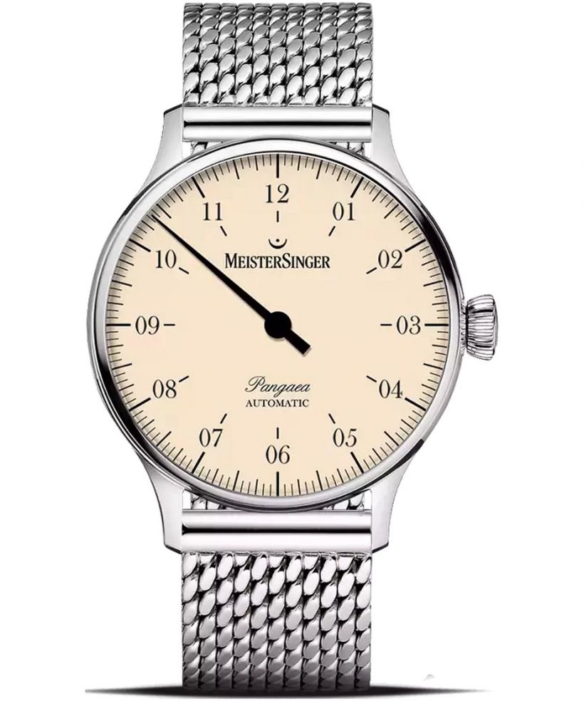 Ρολόι Ανδρικά Meistersinger Pangaea Ivory Automatic