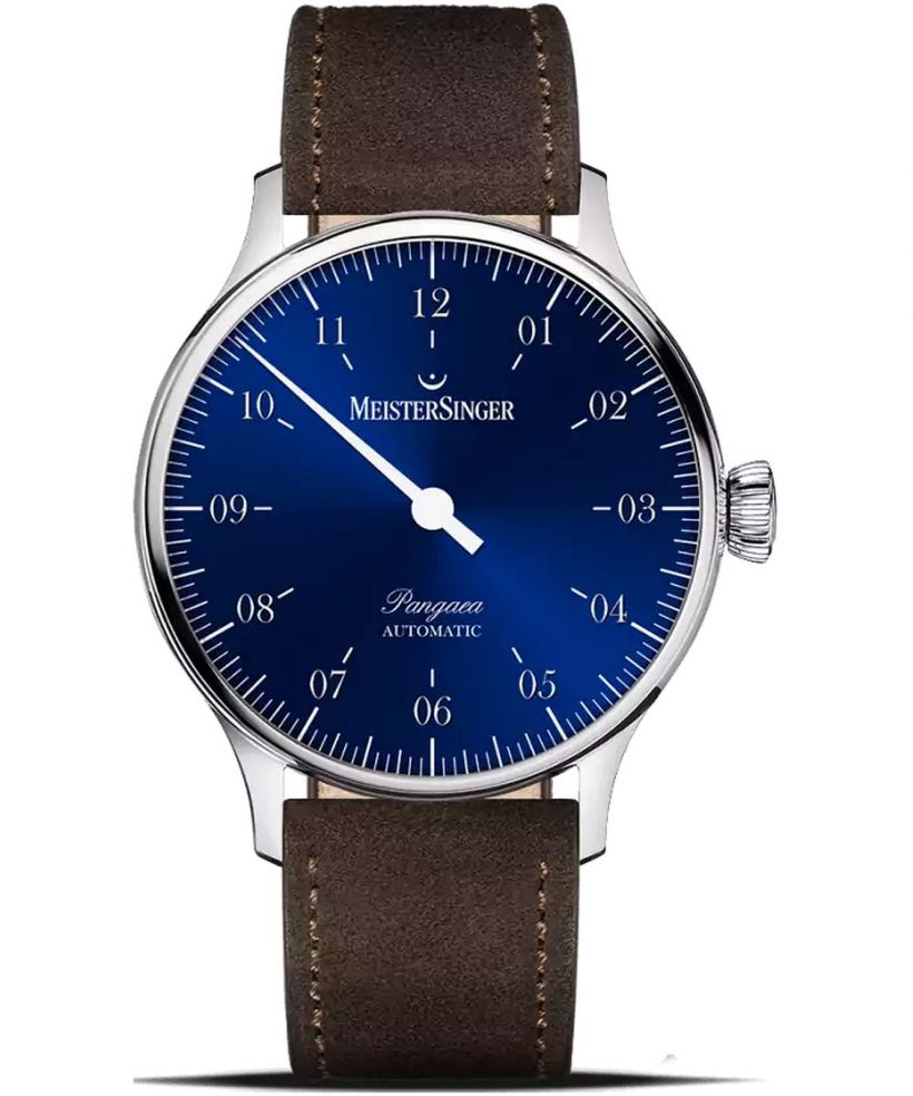 Ρολόι Ανδρικά Meistersinger Pangaea Sunburst Blue Automatic