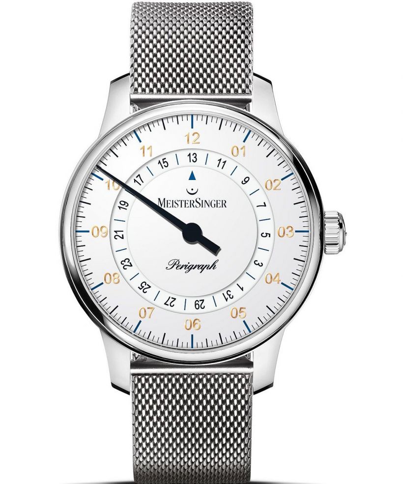 Ρολόι Ανδρικά Meistersinger Perigraph - 38mm White
