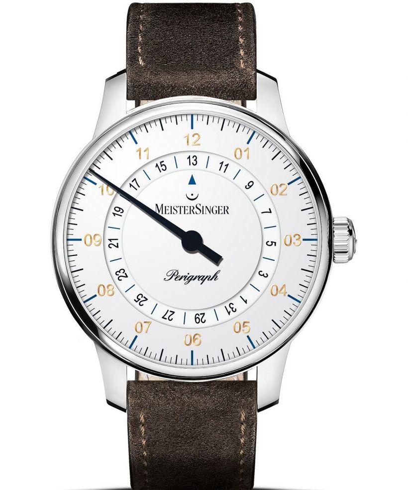 Ρολόι Ανδρικά Meistersinger Perigraph - 38mm White