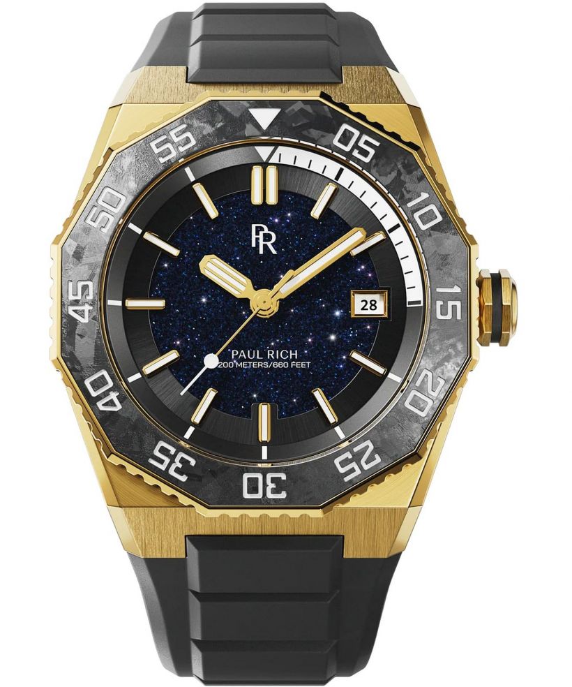 Ρολόι Ανδρικά Paul Rich Aquacarbon Pro Imperial Gold Aventurine