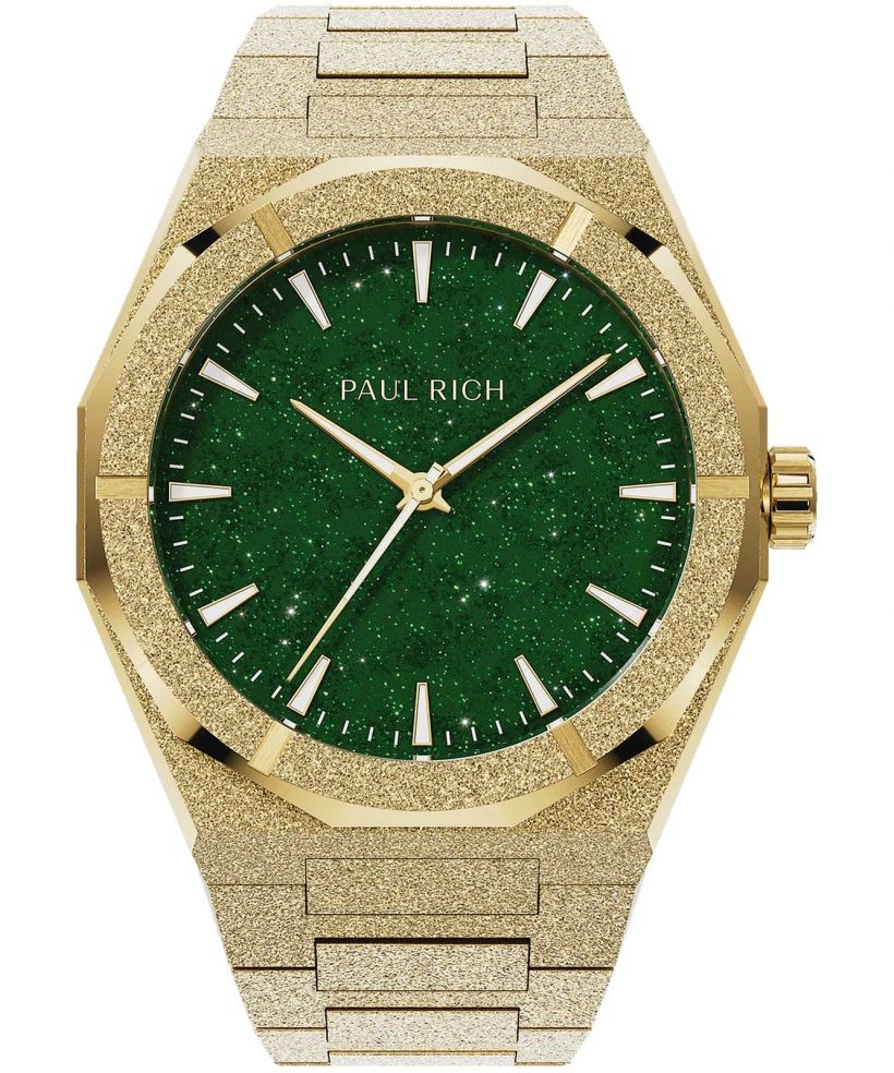 Ρολόι Ανδρικά PAUL RICH Frosted Star Dust II Gold Green