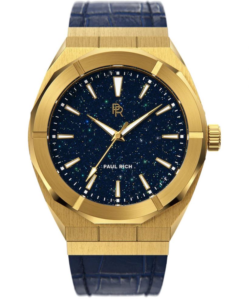 Ρολόι Ανδρικά PAUL RICH Star Dust Gold Leather 42