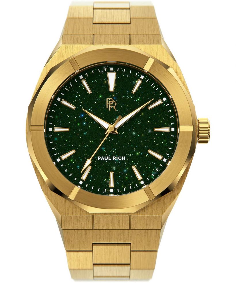 Ρολόι Ανδρικά PAUL RICH Star Dust Green Gold 42