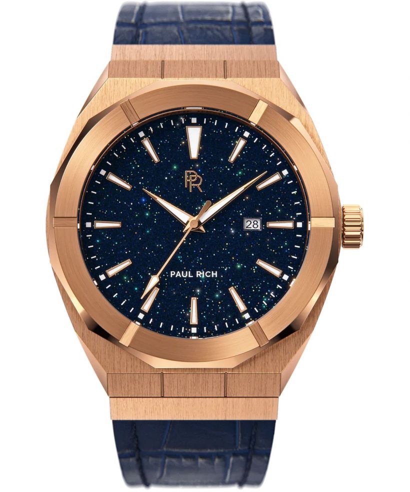 Ρολόι Ανδρικά PAUL RICH Star Dust Rose Gold Leather 42 Auto