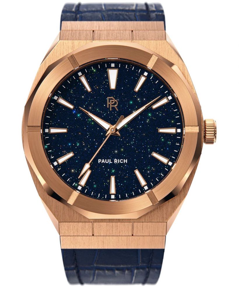Ρολόι Ανδρικά PAUL RICH Star Dust Rose Gold Leather 45