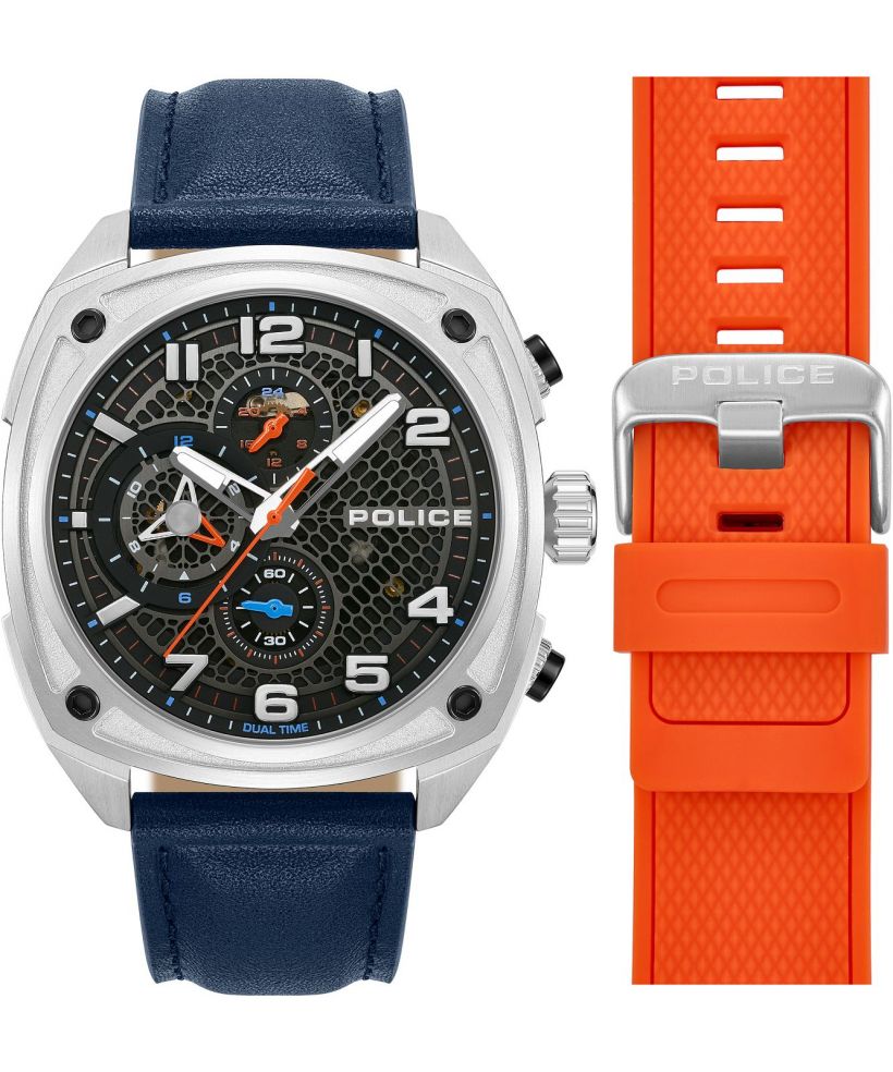 Ρολόι Ανδρικά Police Portland Dual Time SET