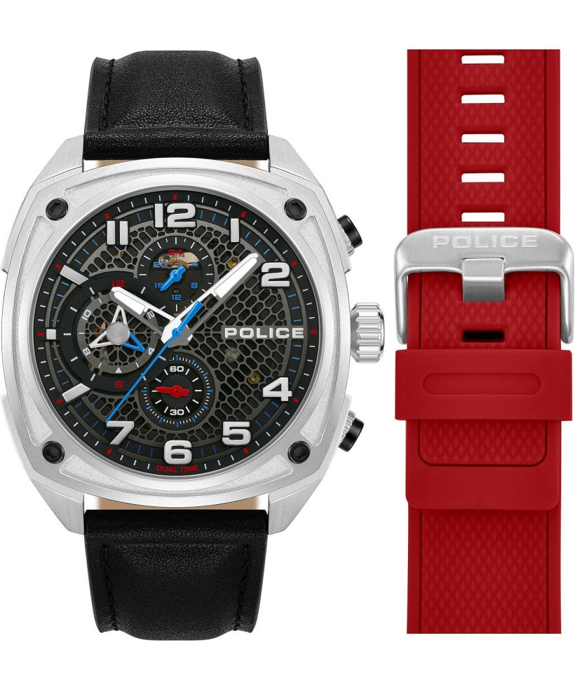 Ρολόι Ανδρικά Police Portland Dual Time SET