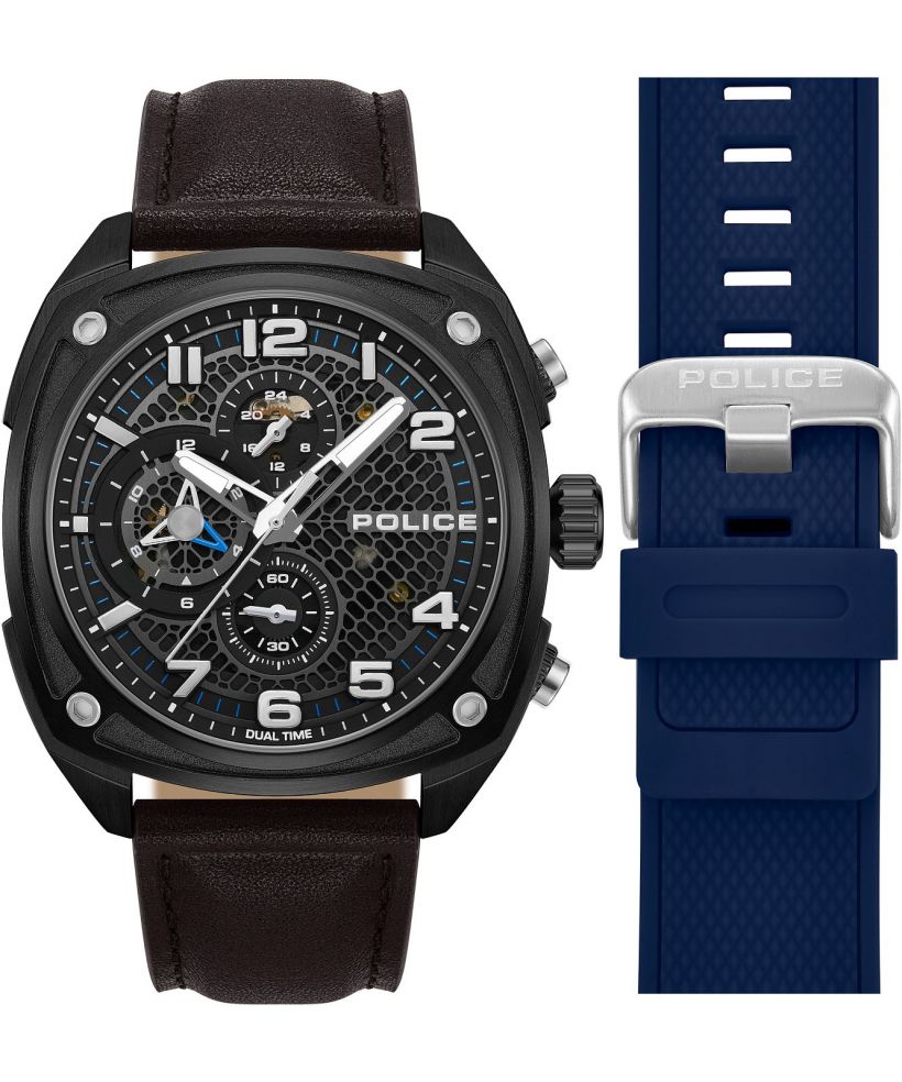 Ρολόι Ανδρικά Police Portland Dual Time SET
