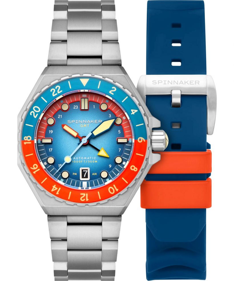 Ρολόι Ανδρικά Spinnaker Dumas GMT Automatic Gift Set