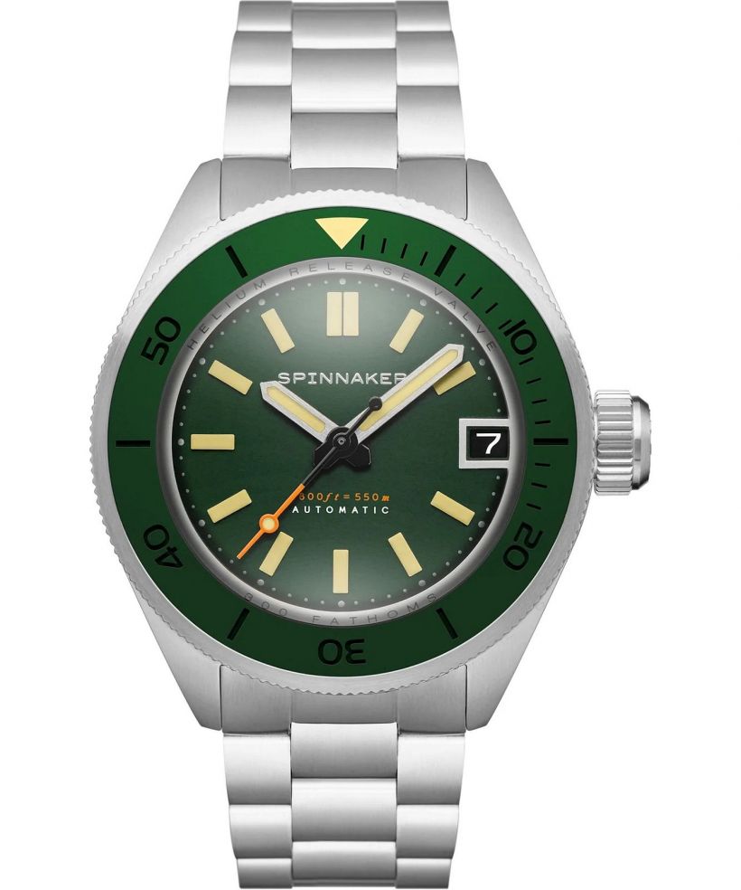Ρολόι Ανδρικά Spinnaker Piccard Hunter Green