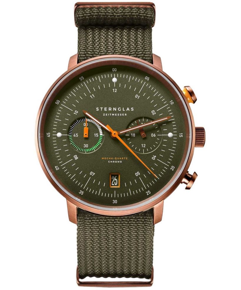 Ρολόι Ανδρικά Sternglas Hamburg Mecha-Quartz Chrono