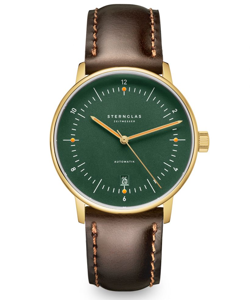 Ρολόι Ανδρικά Sternglas Naos Green Gold Automatic
