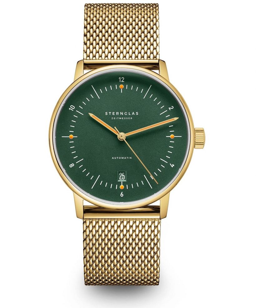 Ρολόι Ανδρικά Sternglas Naos Green Gold Automatic