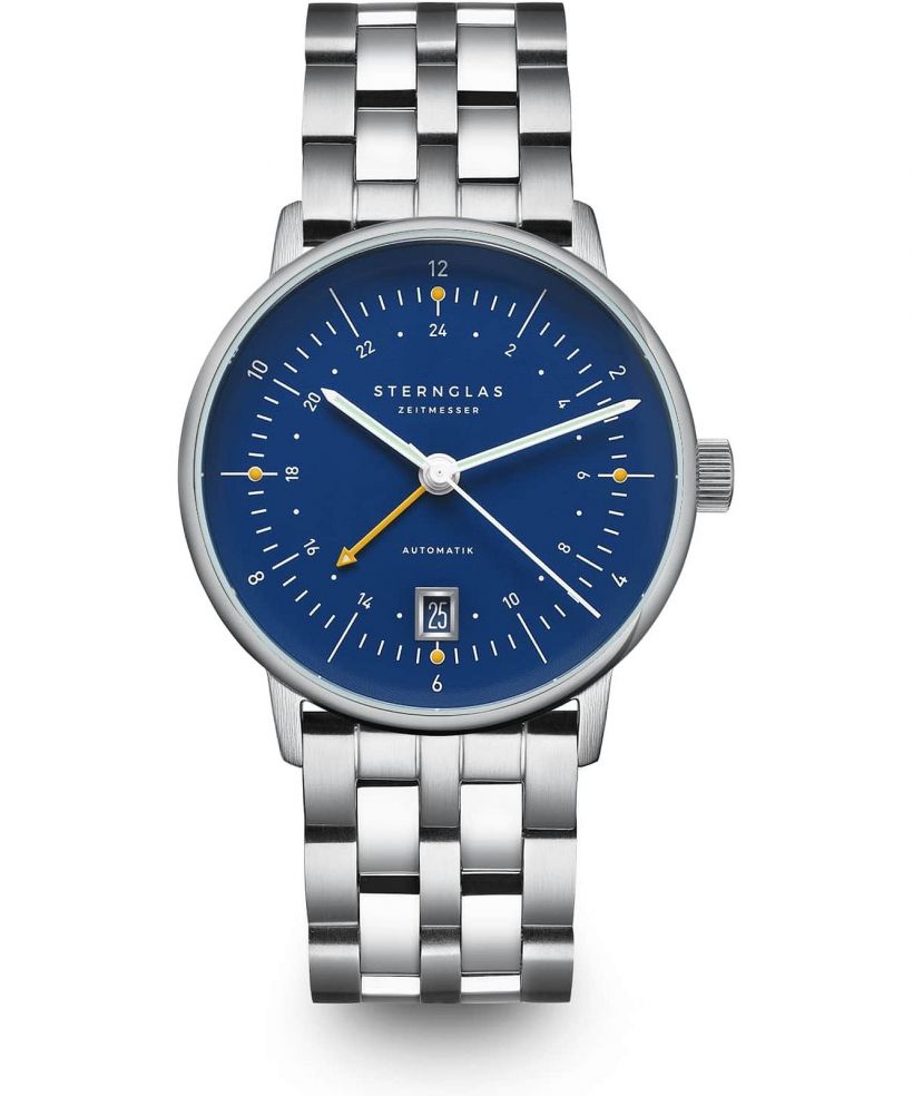 Ρολόι Ανδρικά Sternglas Naos Pro GMT Automatik
