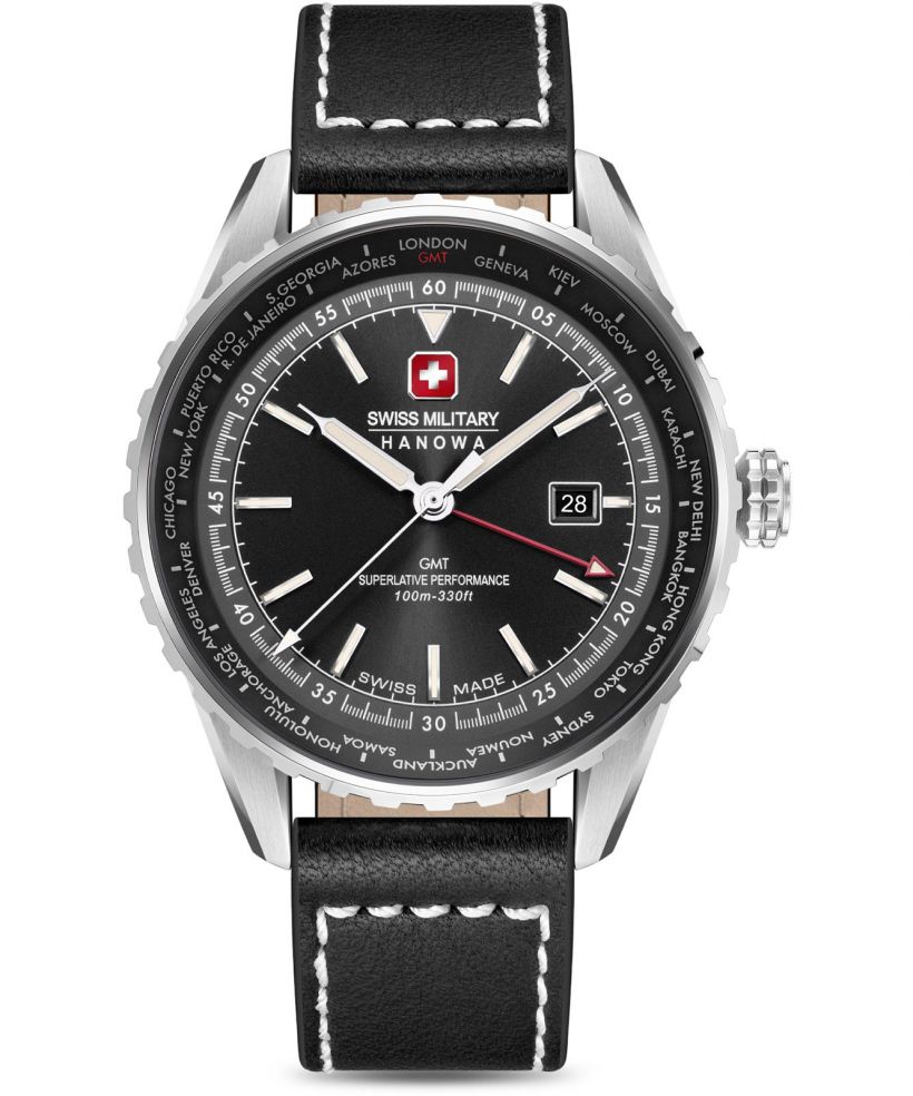 Ρολόι Ανδρικά Swiss Military Hanowa Afterburn GMT