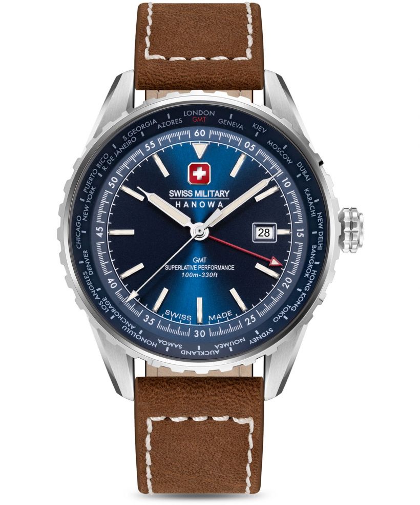 Ρολόι Ανδρικά Swiss Military Hanowa Afterburn GMT