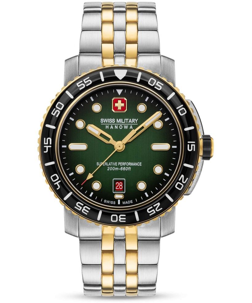 Ρολόι Ανδρικά Swiss Military Hanowa Black Marlin