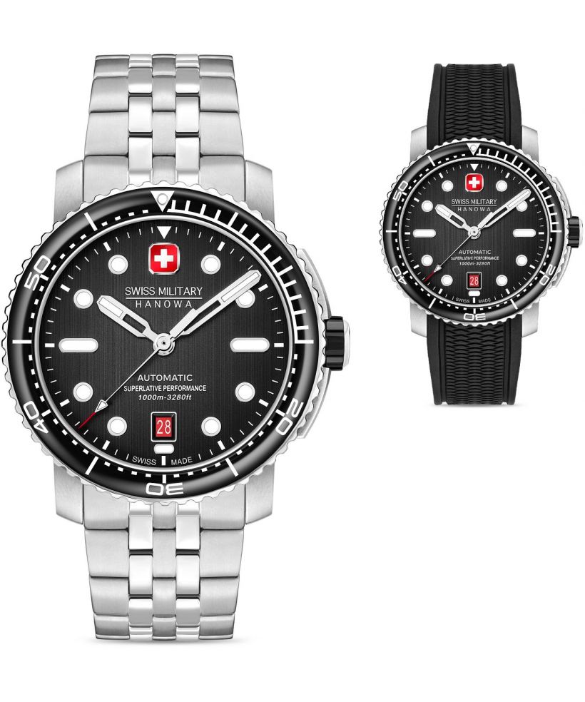 Ρολόι Ανδρικά Swiss Military Hanowa Maitre Plongeur Automatic SET