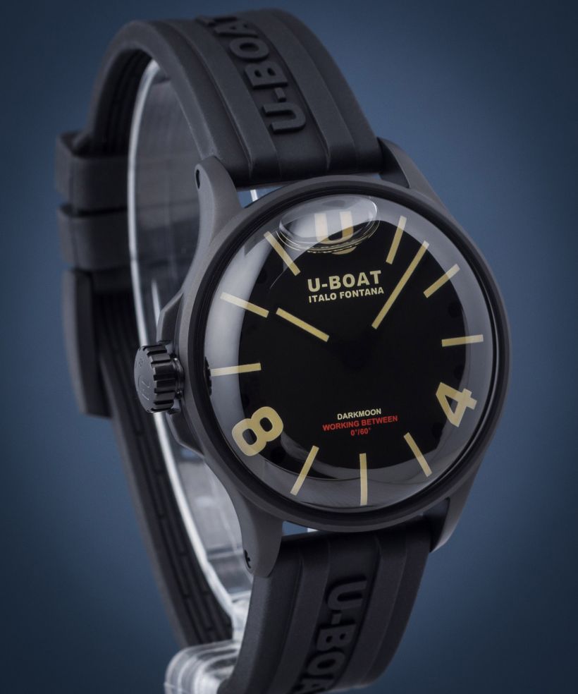 Ρολόι Ανδρικά U-Boat Darkmoon Black IBP