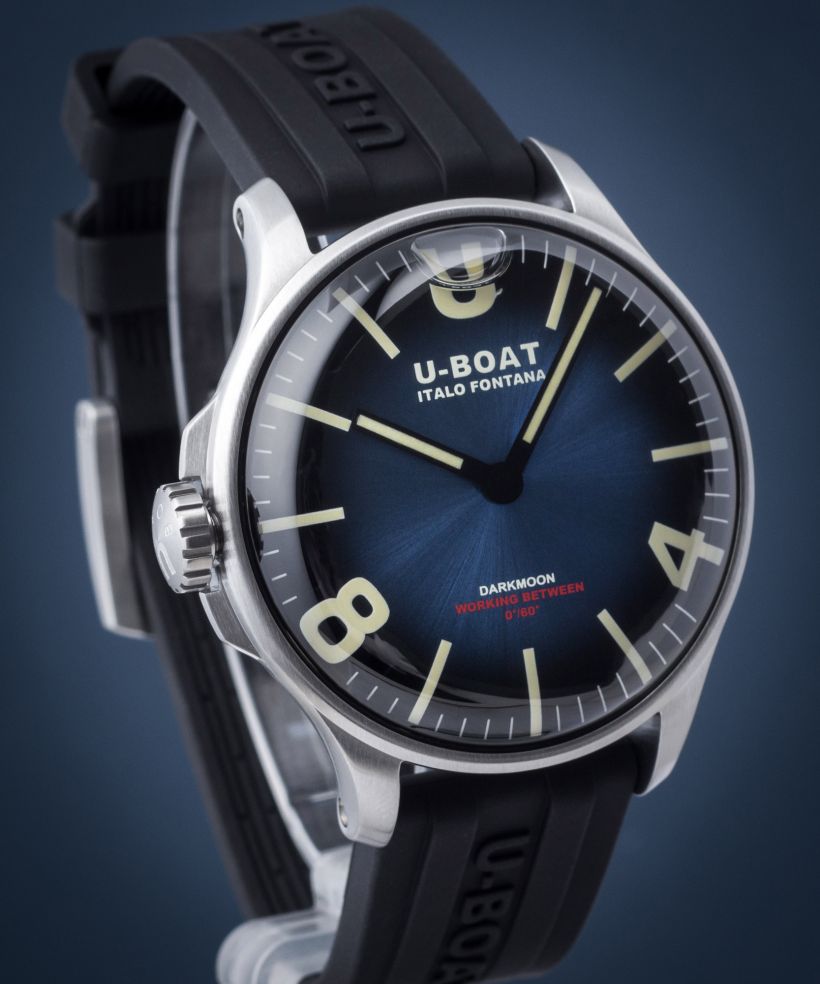 Ρολόι Ανδρικά U-Boat Darkmoon Blue SS Soleil