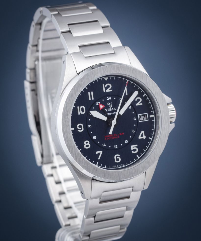 Ρολόι Ανδρικά Yema Flygraf French Air & Space Force GMT Limited Edition