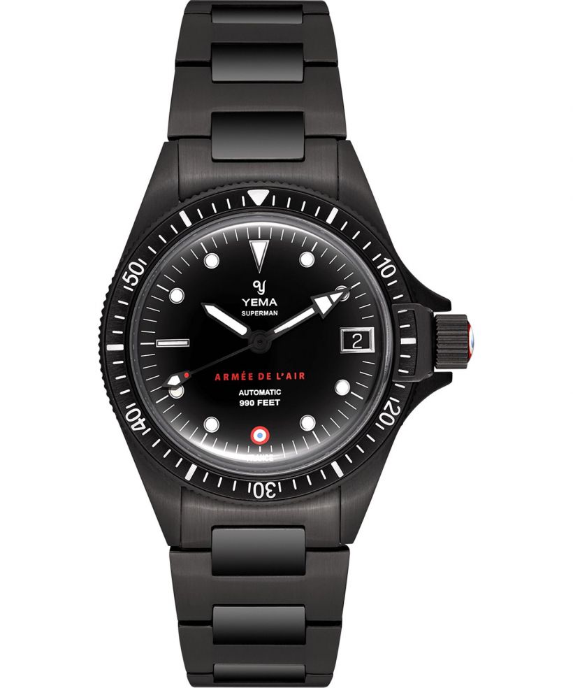 Ρολόι Ανδρικά Yema Superman French Air Force Black Limited Edition